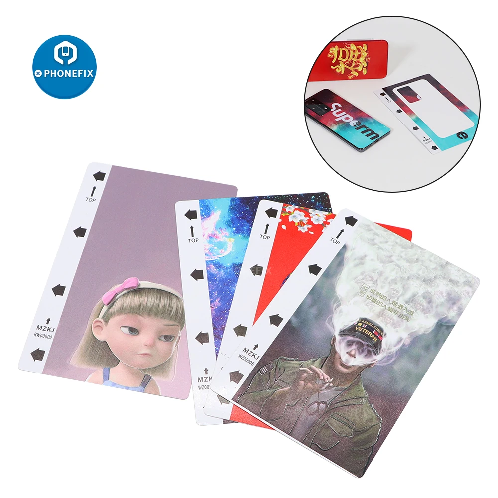 50pcs Flexible Hydrogel Film Cell Phone Screen Back Cover Protector Anti-peeping/Anti-blue light Film for FX-866 Cutting Machine