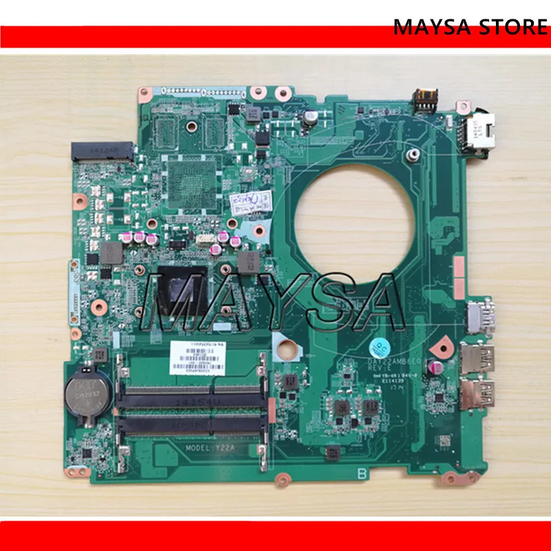 

763422-501 FIT FOR HP PAVILION 17-F series Laptop Motherboard DAY22AMB6E0 REV:E A8-6410 Mainboard 90Days Warranty 100% tested