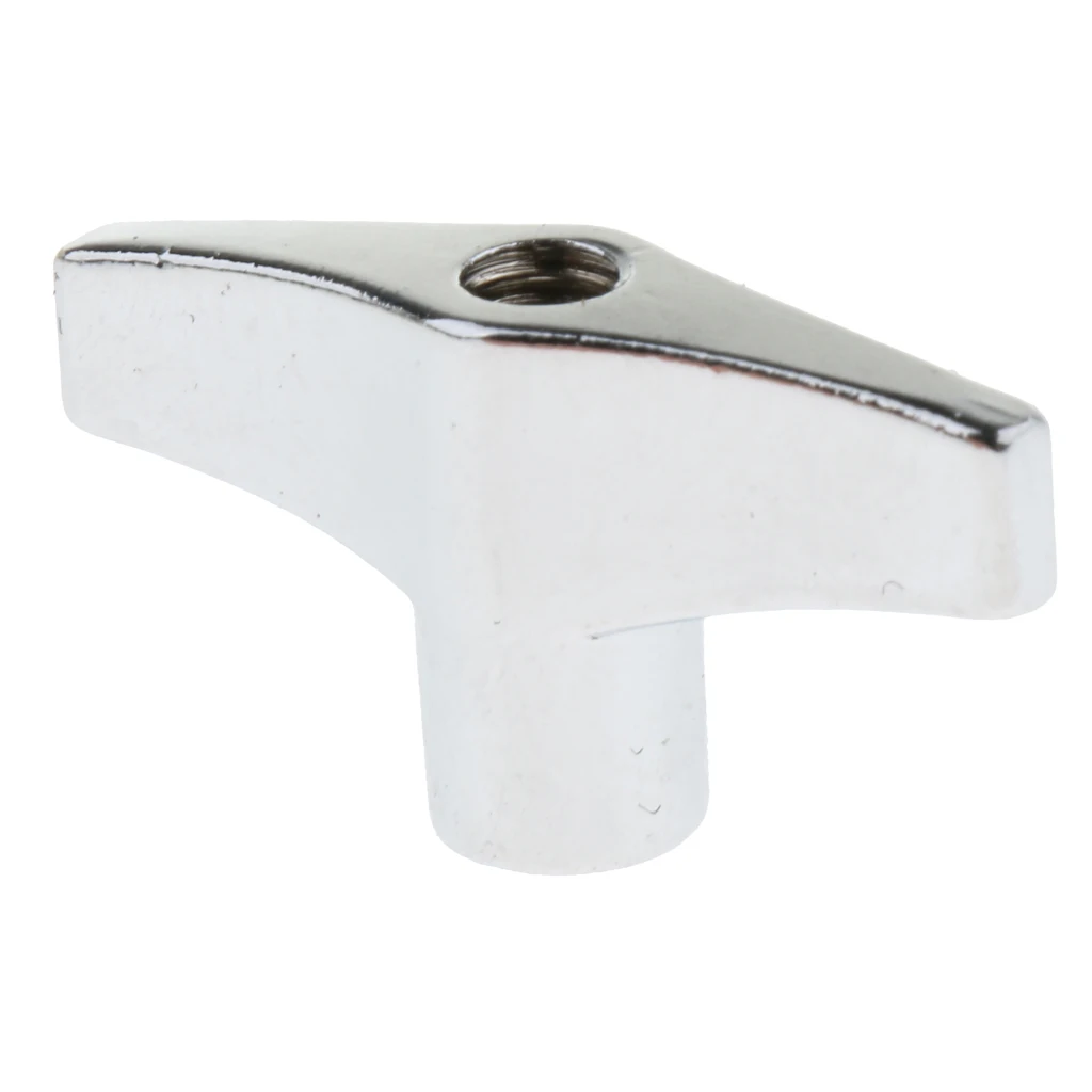 Finest High-grade Alloy Percussion Cymbal Stand Wing Nut Dia. 6mm Silver