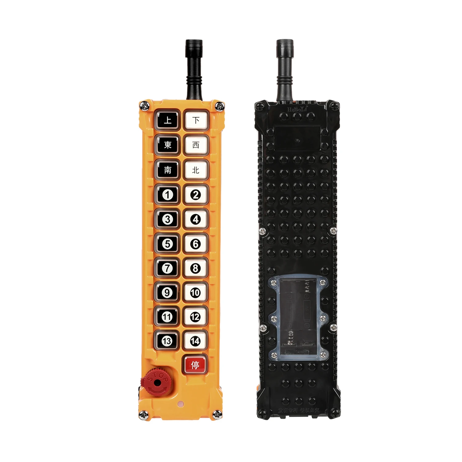 F24-20S 20 Button Single Speed Industrial Wireless Remote Control For Hoist And Crane