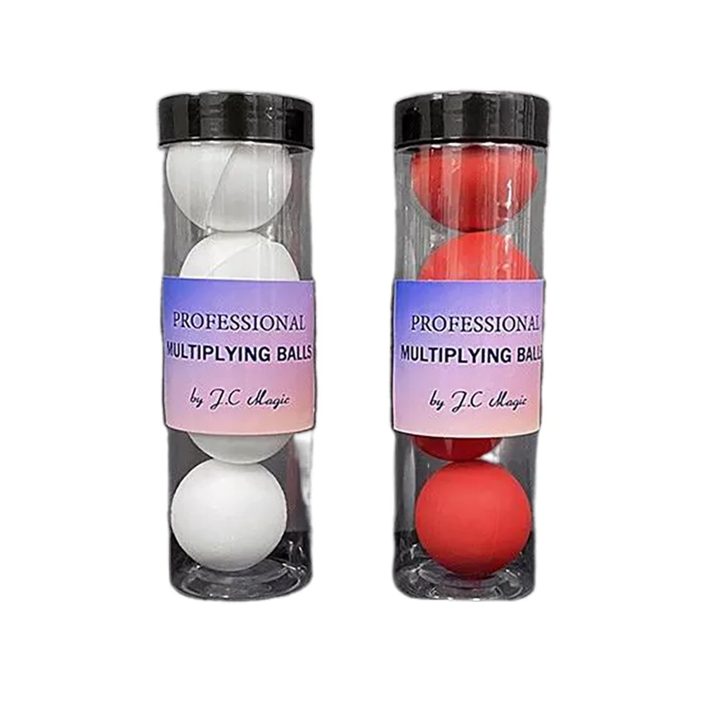 Professional Multiplying Balls by J.C Magic(Dia 44mm) Magic Tricks One to Four Balls Magia Magician Stage Illusions Gimmicks Fun