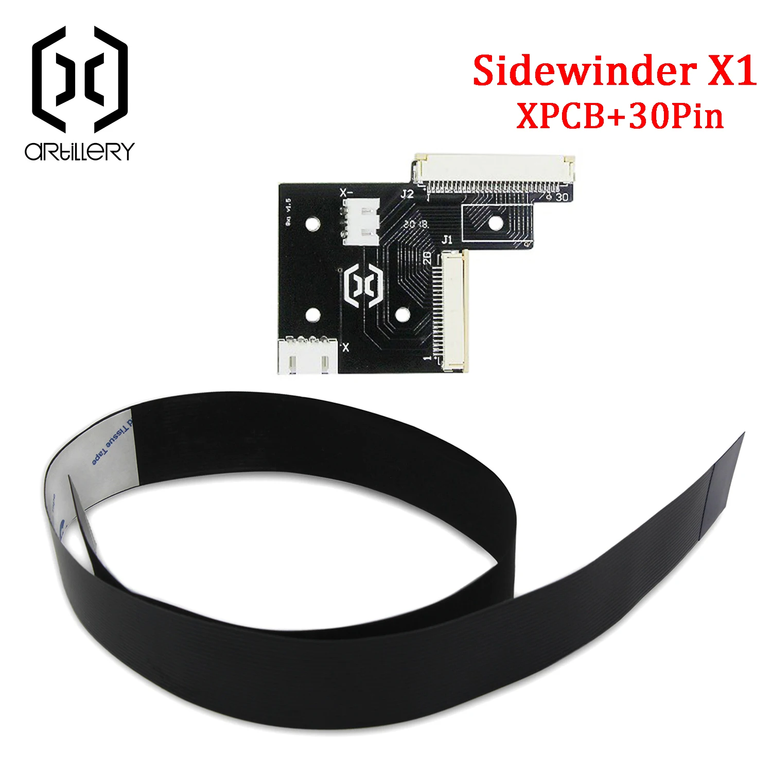 Artilharia impressora 3d cabo flexível original e placa pcb, usado em sidewinder x1 e gênio, vendido pelo fabricante original