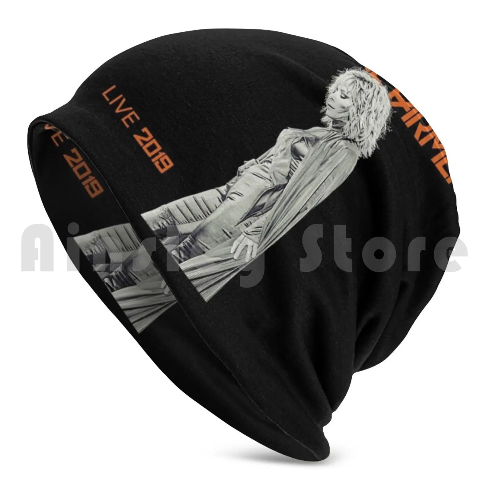 Mylene Farmer Beanie Hedging Cap DIY Print Cushion