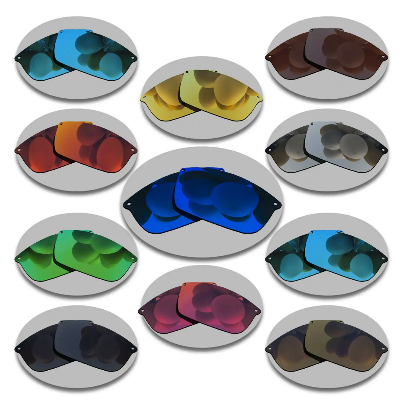 Polarized Sunglasses Replacement Lenses for- Carbon Blade Frame - Many Varieties