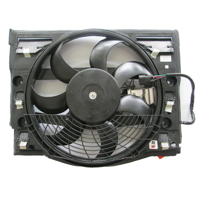 Radiator Cooling Fan Electric Motor Blower Assembly For BMW E46 318i 320i 325i 330i 2001-2004