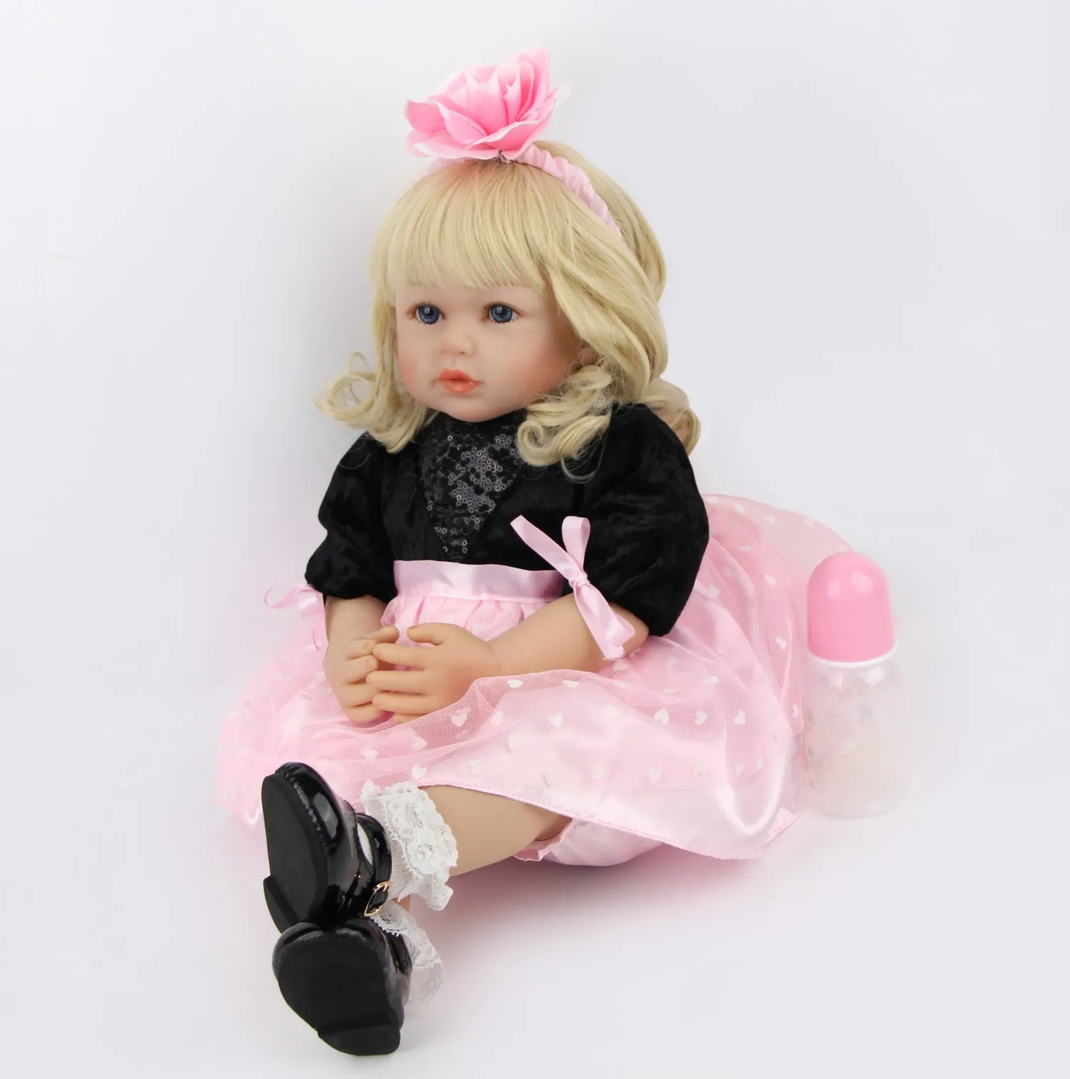 

ZIYIUI 24INCH 22INCH Reborn Doll Origin Direct Mail Handmade Vinyl Silicone Soft Exquisite Fashion Gift