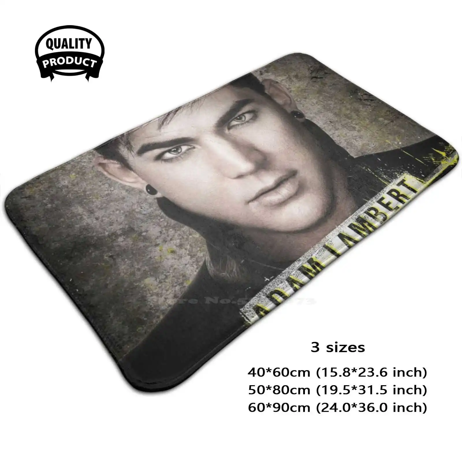 With Adam Trespassing Man Soft Cushion Home Carpet Door Mat Car Rug Funny New Hot Music Cartoon Party Night Us Band Electronic