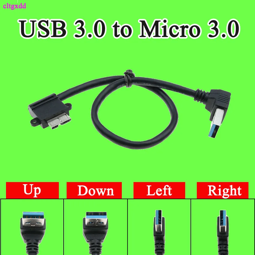 USB 3.0 Type A to Micro B Cable For Portable Hard Drive USB Micro B Charge Cabo External Hard Drive Disk HDD USB Data Wire Cord