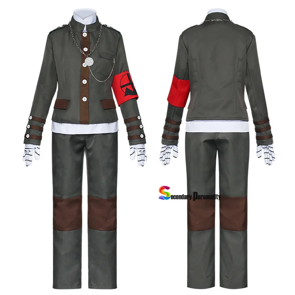 2021 New Fashion Anime Danganronpa Korekiyo Shinguji Uniform Top Pants Full Set Cosplay Costume  halloween