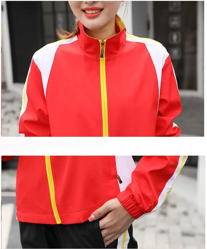 Size 105 KG Autumn Lovers Leisure Sports Suit China National Team Exhibition Clothes Group Performance Clothes Coaching Uniform