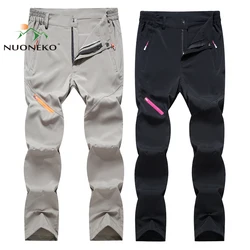 NUONEKO Summer Outdoor Stretch Hike uomo donna Pant Quick Dry Trekking turismo impermeabile campeggio arrampicata pantaloni da pesca PNT20