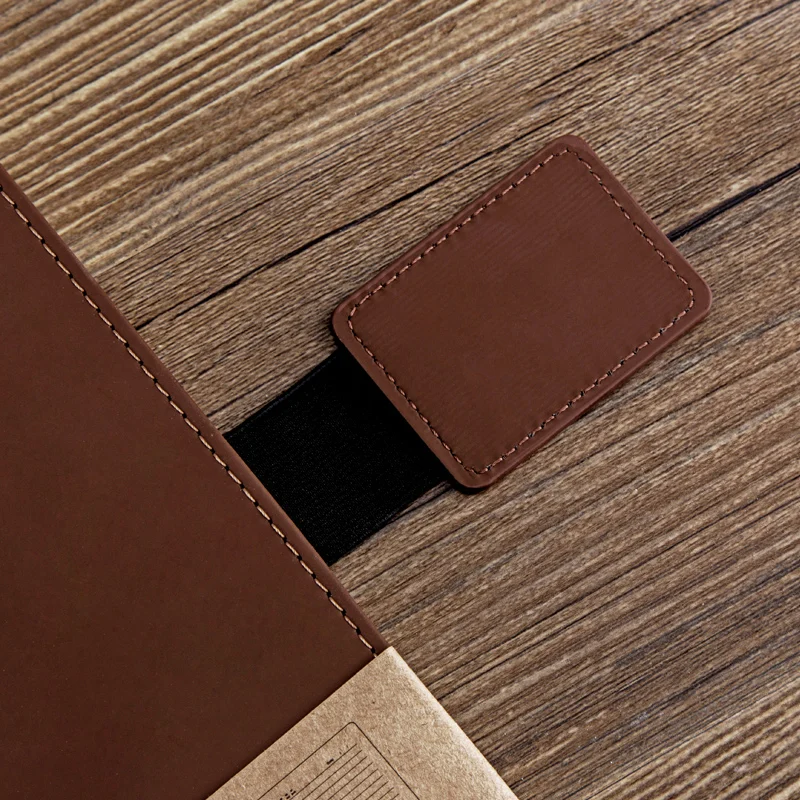 مفكرة A5 للأعمال من غوانبو ، مفكرة بإبزيم جلدي قديم ، مفكرة اجتماعات لطلاب الكلية