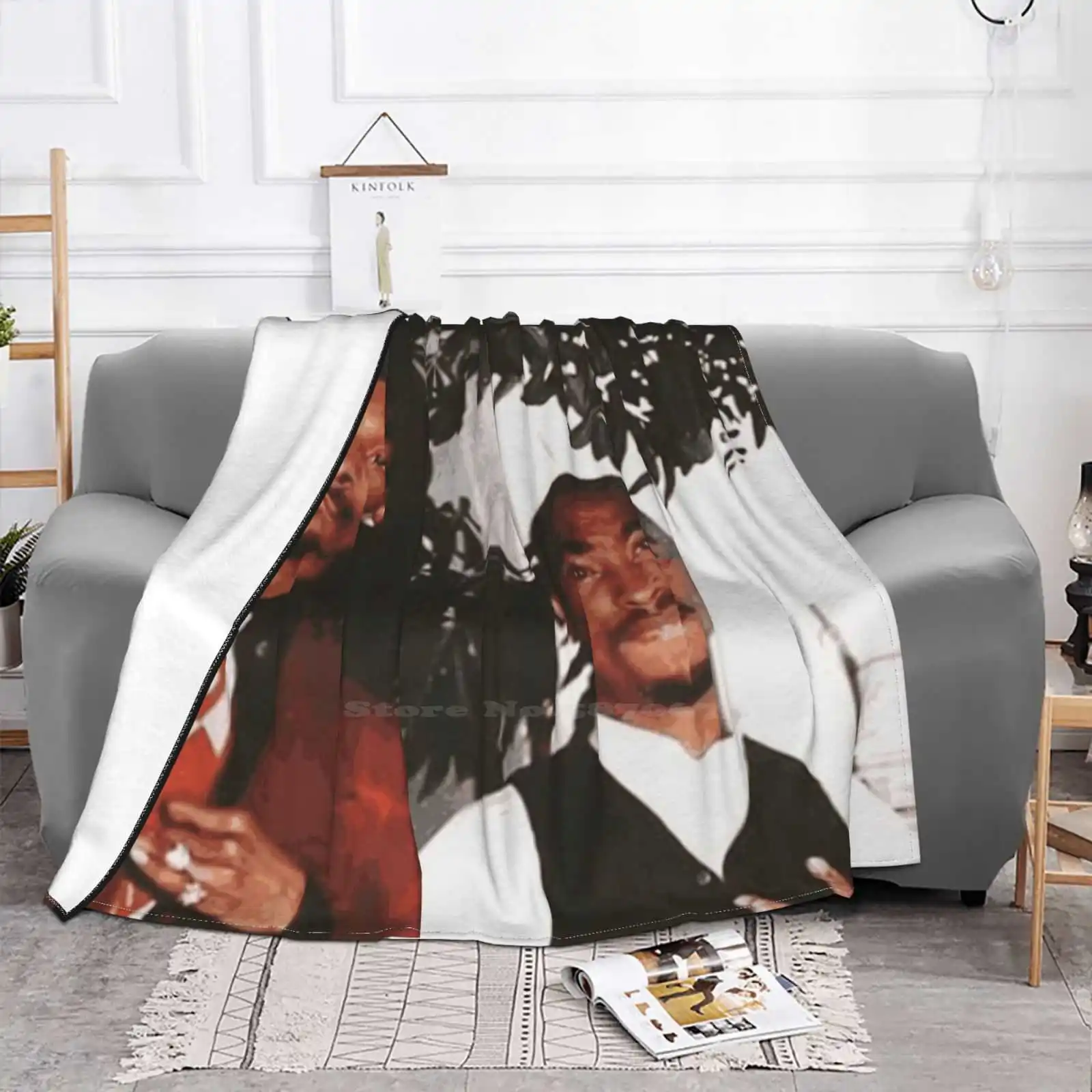 Vintage Y Dogg And Pac 90s Low Price New Print Novelty Fashion Soft Blanket Vintage Y Dogg Pac 90s 1990s Hiphop Rap Legends