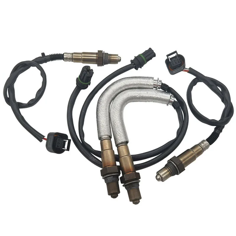 

4X Oxygen Sensor Up+Downstream 234-5026 234-4876 For BMW 550i 11-15 650i 750i Alpina B6 X5 X6 4.4L 11787576673 11787526262