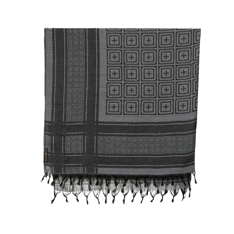 Fashion Mens Scarf Lightweight Square Outdoor Shawl Military Arab Tactical Desert Army Shemagh KeffIyeh Arafat Scarf Fashion