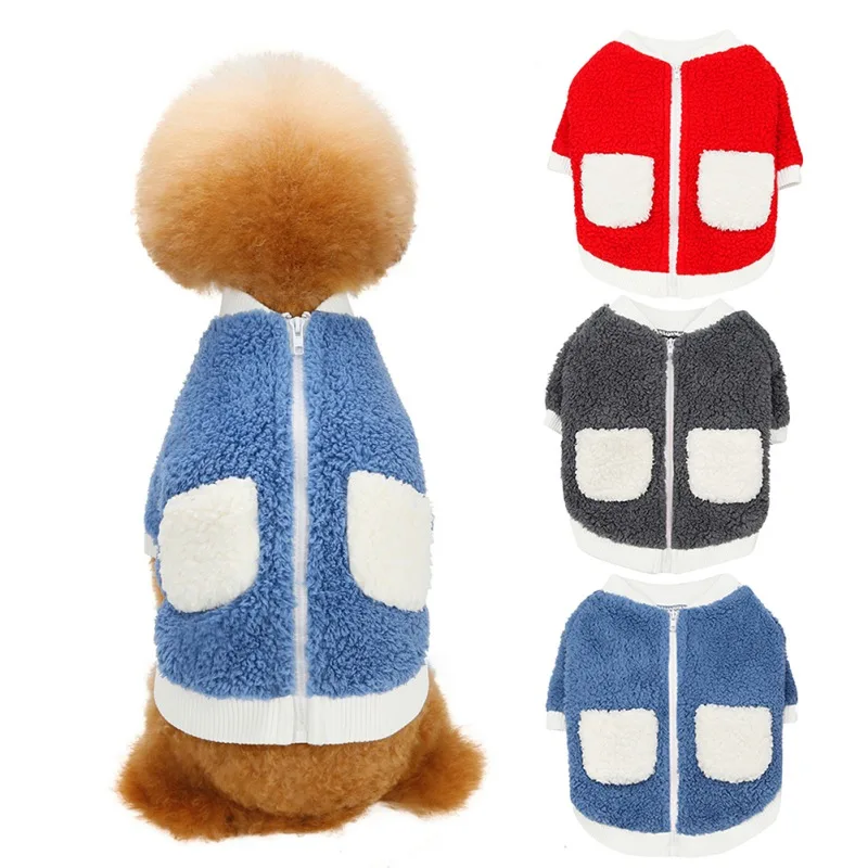 Fashionable Winter Warm Pet Clothes Cashmere Tops For All Of Dogs Cute Clothes For Cold Weather Pet Clothing