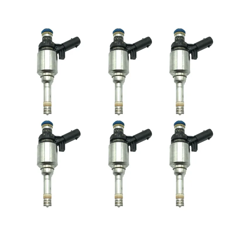 

6Pcs Car Fuel injector for AUDI A3 A4 A5 A6 A8 Q3 Q5 TT 2.0 TFSI quattro 2004-2017 OEM 06H906036H 06H906036G 0261500076