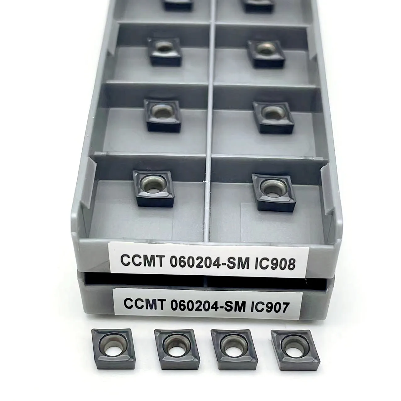 Токарные инструменты CCMT060204 SM IC908, токарные инструменты CCMT 060204, карбидная вставка, Токарный резак, инструмент токарного станка, токарная вставка