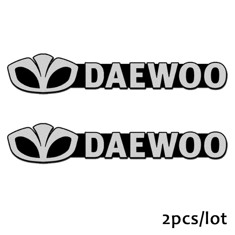 2/4pcs Car Accessories Auto Audio Aluminum Speaker Stereo Stickers For Daewoo Matiz Nexia Lanos Kalos Gentra Nubira Car Styling