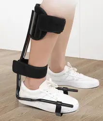 Outside foot drop brace wear corrective stroke hemiplegia rehabilitation foot ankle foot inside and outside with a turn