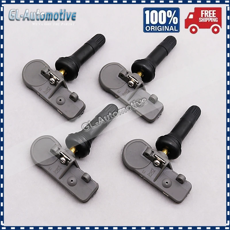 Set (4) Tire Pressure Monitoring Sensor TPMS 41990-34000 For Ssangyong Actyon Korando Kyron Rexton Nomad 41990 34000