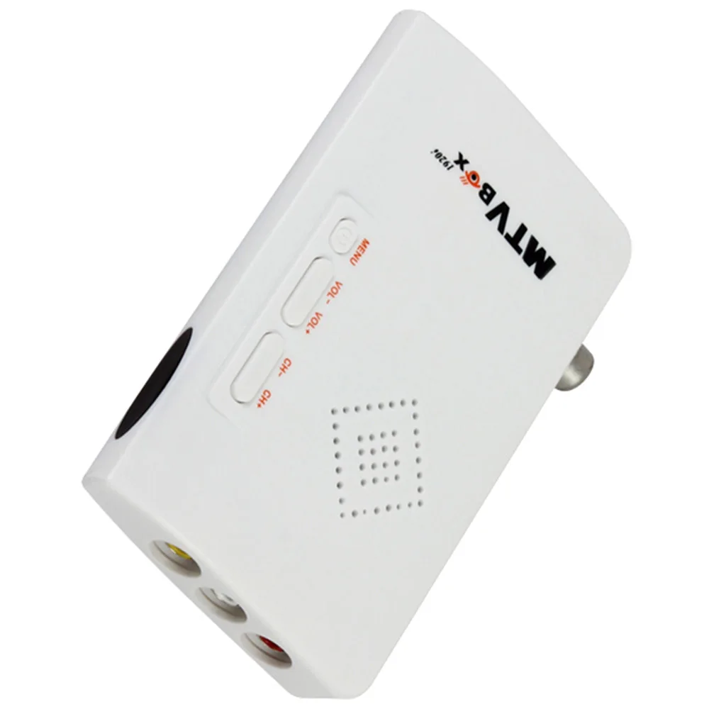 Sintonizador receptor de programa de ordenador Digital, TV BOX con altavoz, compatible con CRT/LCD, Cable de vídeo para Monitor, TV y ordenador, HD externo