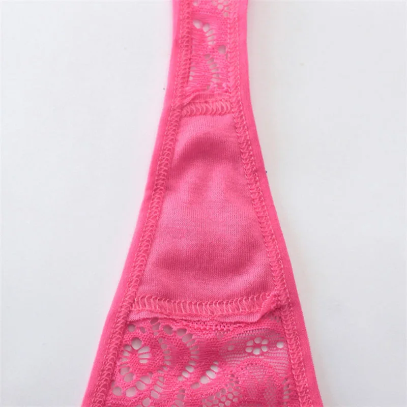 CP054 10PCS/LOT New Style Summer Knickers Women Panties Transparent Lace G String Adjustable Bandage Sexy Lingerie Thong T-back