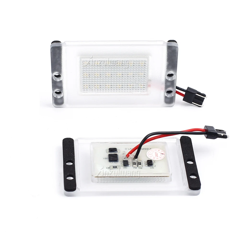 

2Pcs For Volvo V70 XC V70 850 LED License Plate Lights 12V 6500k White Number Plate Lamp