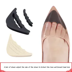 Schuhe kleine kappe kappe halbe größe pad sport schuhe hohe ferse einlegesohle weichen anti-schmerzen super anti-dropping vorfuß pad