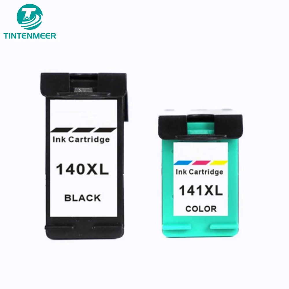 TINTENMEER Cartridge 140 141 140XL 141XL Compatible For HP141 HP Printer PhotoSmart C4280 C4293 C4300 C4340 C4380 C4400 C4410