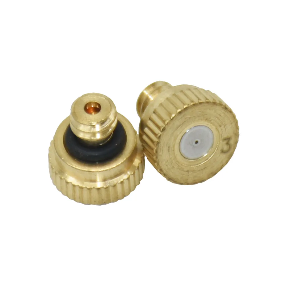 0.2/0.3/0.4/0.5/0.6 mm Low Pressure Water Spray Nozzle With 3/16