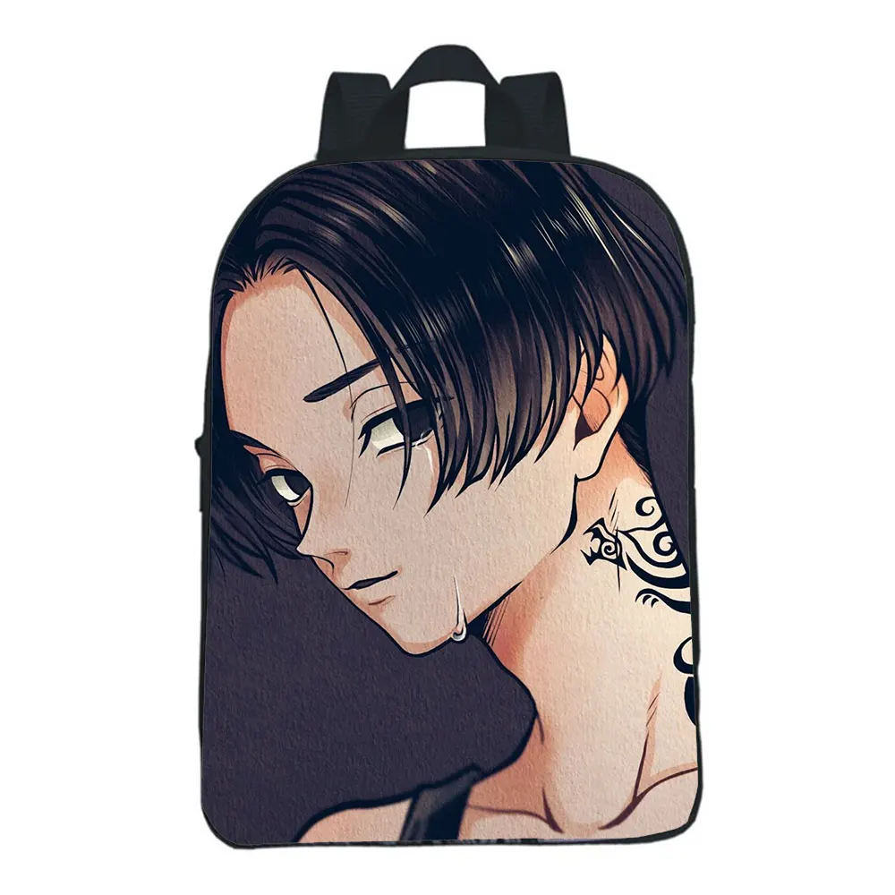 Anime japonês tóquio vingers moda mochila jardim de infância dos desenhos animados saco de escola meninas meninos crianças diário da criança mochila