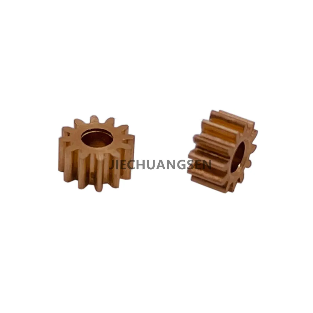 

10pcs/Lot 0.25M 12T 0.25 Module 12 Teeth Copper Gear 1.5mm 2mm Hole Diameter