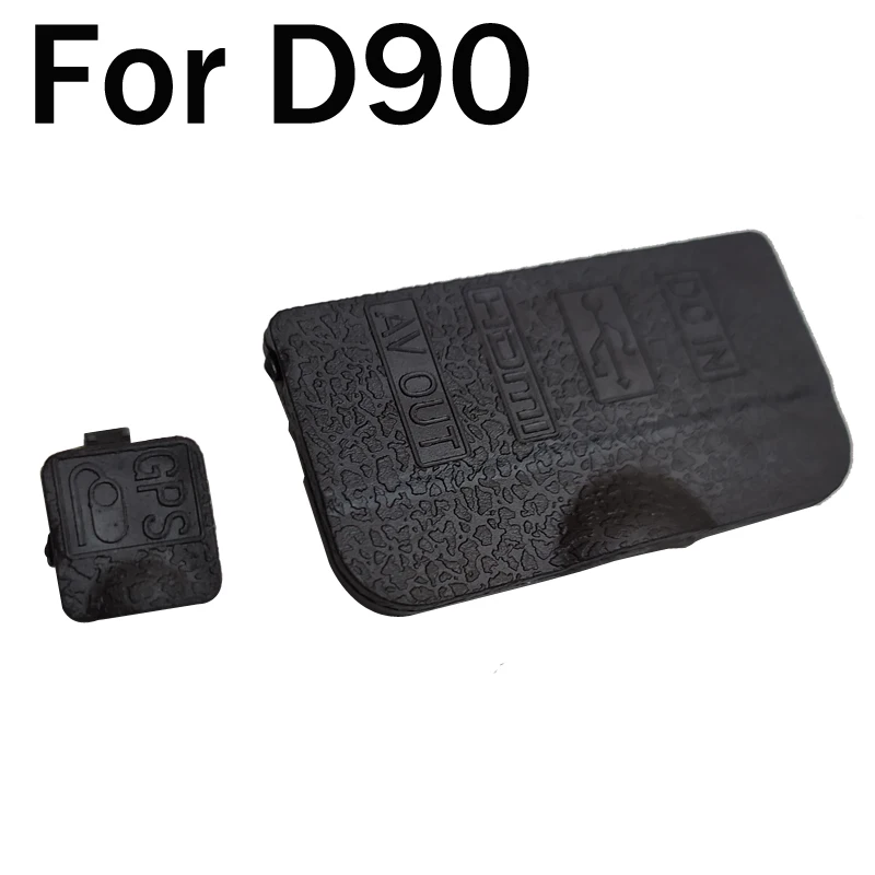 جديد مناسب لنيكون D90 D80 غطاء USB المطاط والجلود الزخرفية الجلود لتحديد المواقع المطاط لتحديد المواقع غطاء الكاميرا المحلية إصلاح