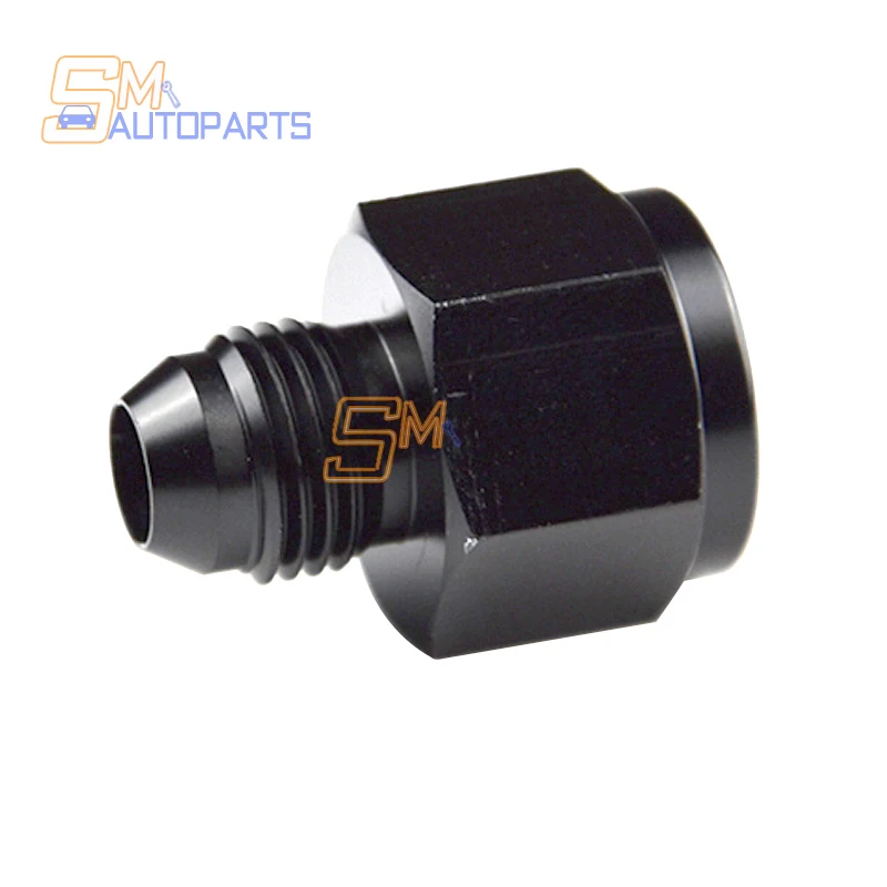 

High Quality Aluminum AN8 Female To AN6 Male Reducer Adapter AN Fitting Black