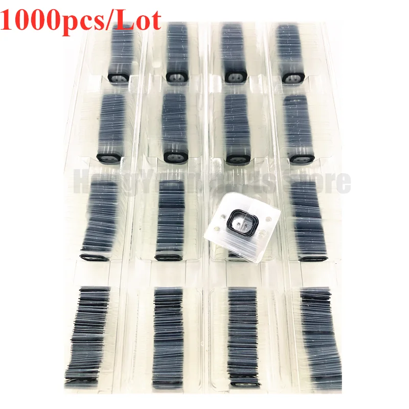 1000pcs Home Button Holding Gasket Rubber sticker Spacer for iPhone 5 5S 5SE 5C 6 6S Plus Mobile phone parts replacement part for iphone 7 plus backlight film with home button extension flex ribbon original grade parts