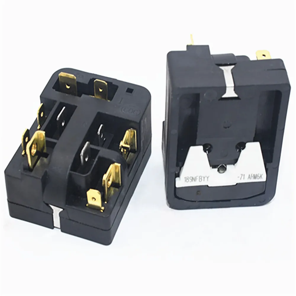 Protector de relé PTC de arranque de compresor Universal 6SP90020 para pieza de reparación de arranque PTC de compresor de refrigerador