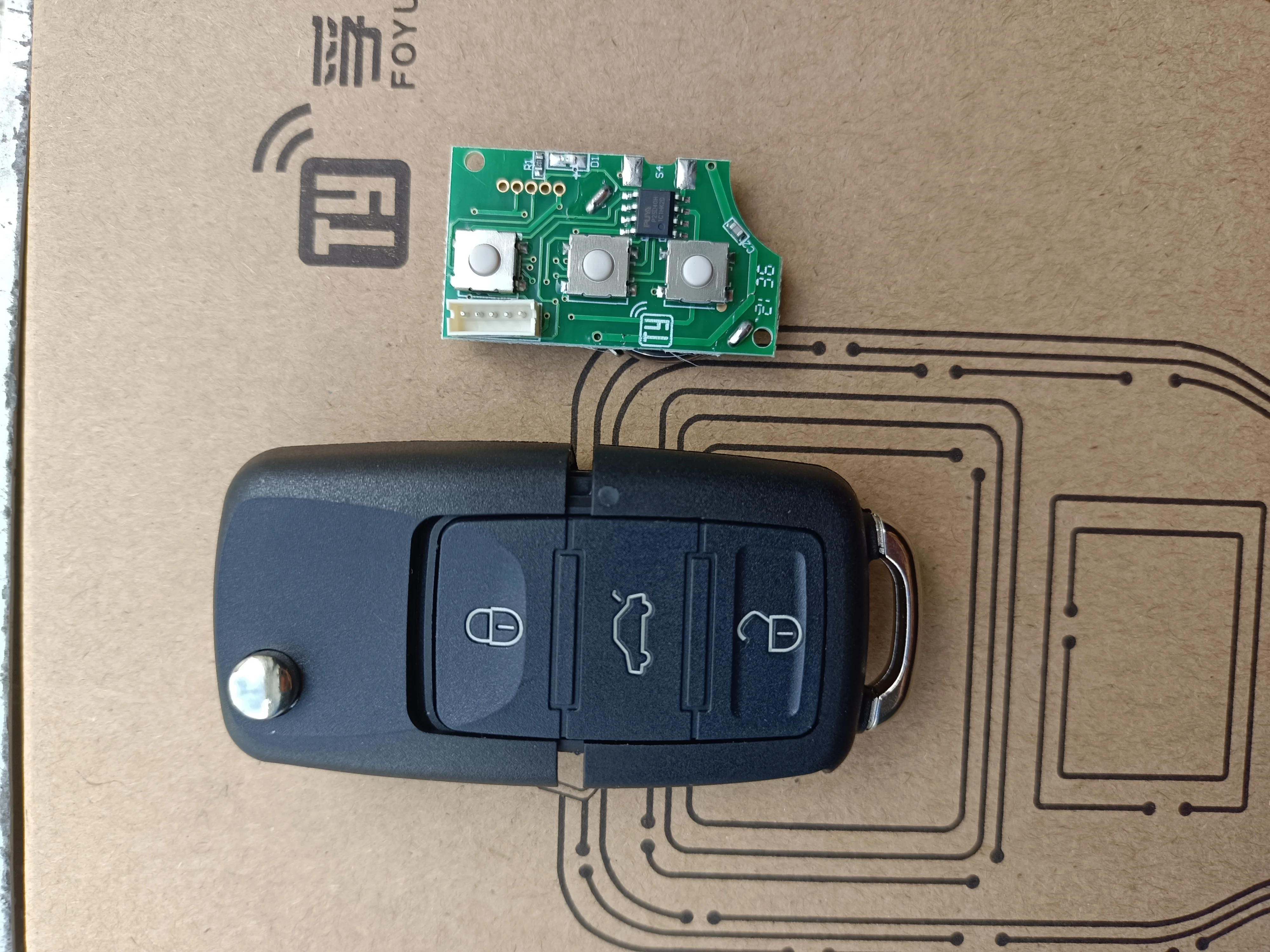 TY Series B5 3 Button Universal Car Key For TY200 Multi Functional Remote Master Programmer