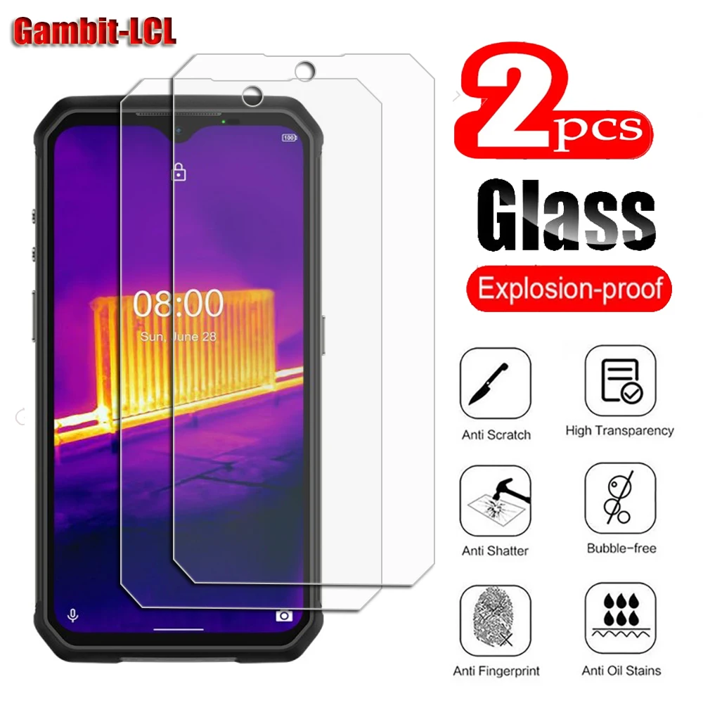 2Pcs Original Protective Tempered Glass For Ulefone Armor 9E 6.3\