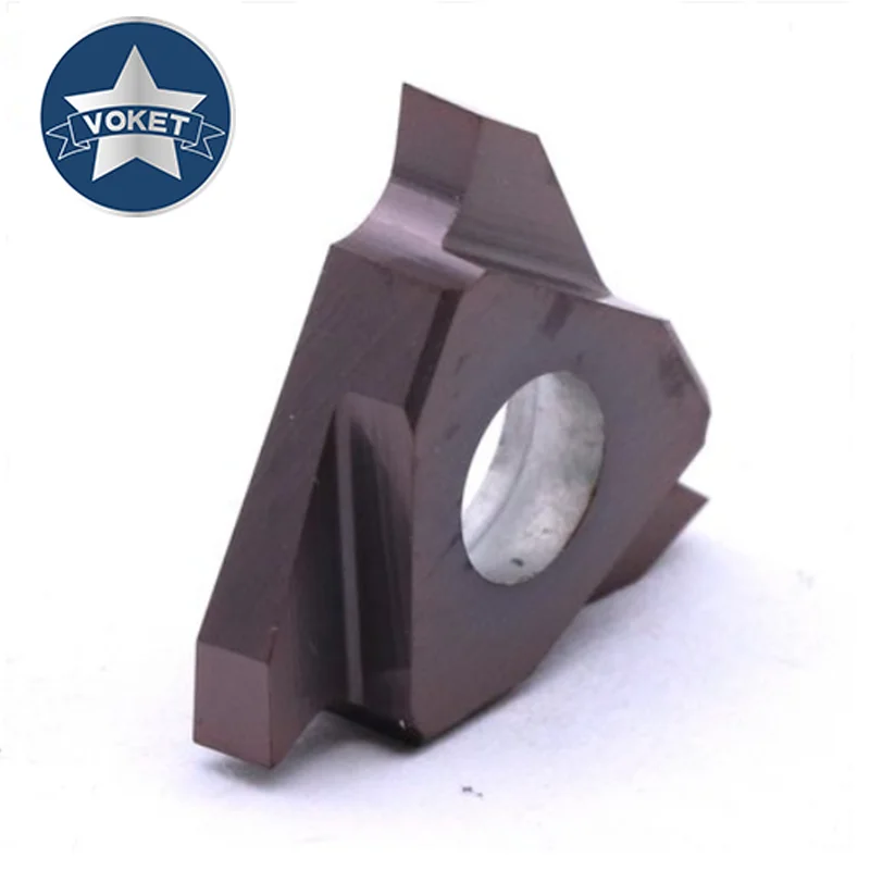 VOKET anello di sicurezza Esterno scanalatura lama TGF 32R 150 tornio lega di acciaio al tungsteno viola rivestimento CNC scanalare superficiale lama scanalatura