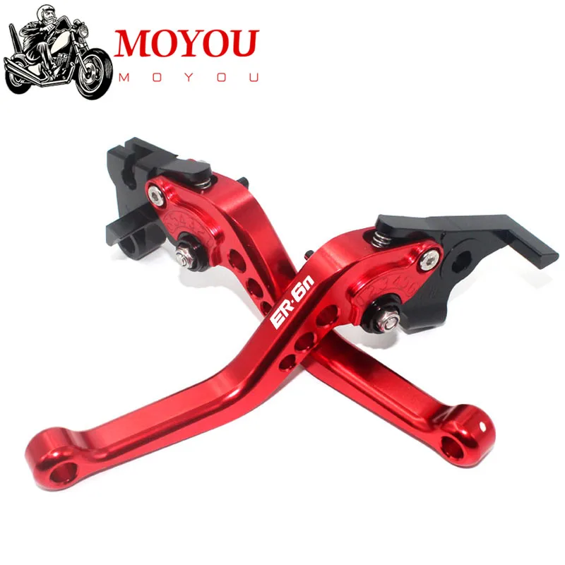 For KAWASAKI ER-6N ER6N ER 6N 2006 2007 2008 Motorcycle Clutch Brake Lever Handle Adjustable Folding  Brake Clutch Levers