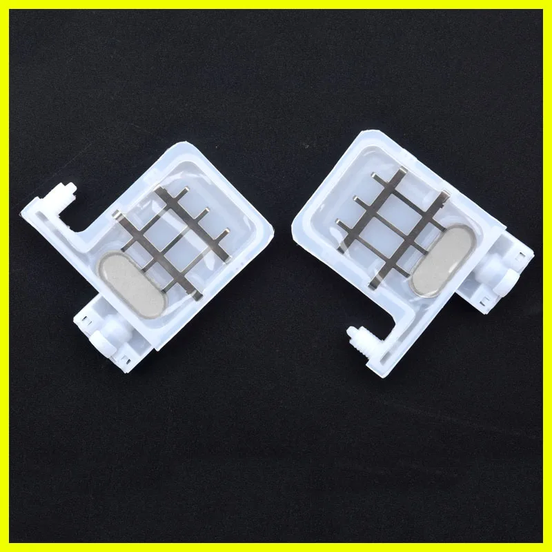 10pcs DX4 DX5 Big Ink Damper white Damper For Mutoh Xuli Allwin Human Zhongye Galaxy solvent printers 3X2mm 4X3mm Big connector