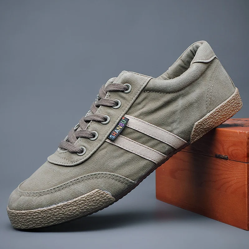 2021 New Men Casual Shoes Mens Canvas Shoes for Men Shoes Men Fashion Flats Brand Fashion Men's Driving Shoes Men Shoes