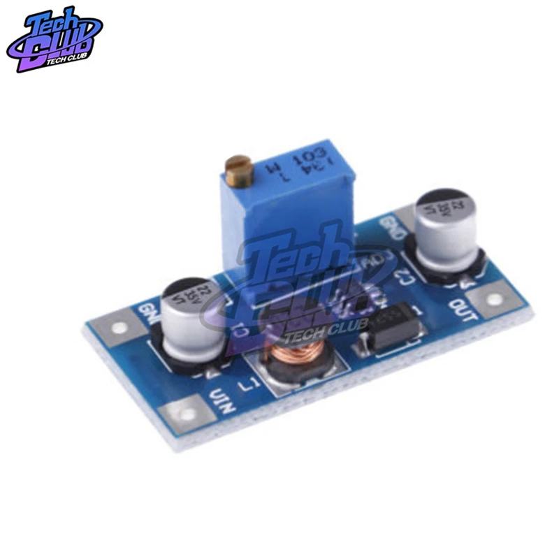 2-24V to 2-28V 2A DC-DC SX1308 Step-UP Adjustable Power Module Step Up Boost Converter for DIY Kit