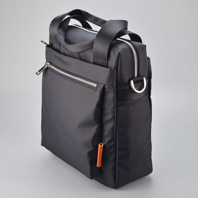 Nowe męskie torby na ramię wodoodporne odporne na zużycie wielofunkcyjne o dużej pojemności pionowe proste Business Outdoor Casual Handba