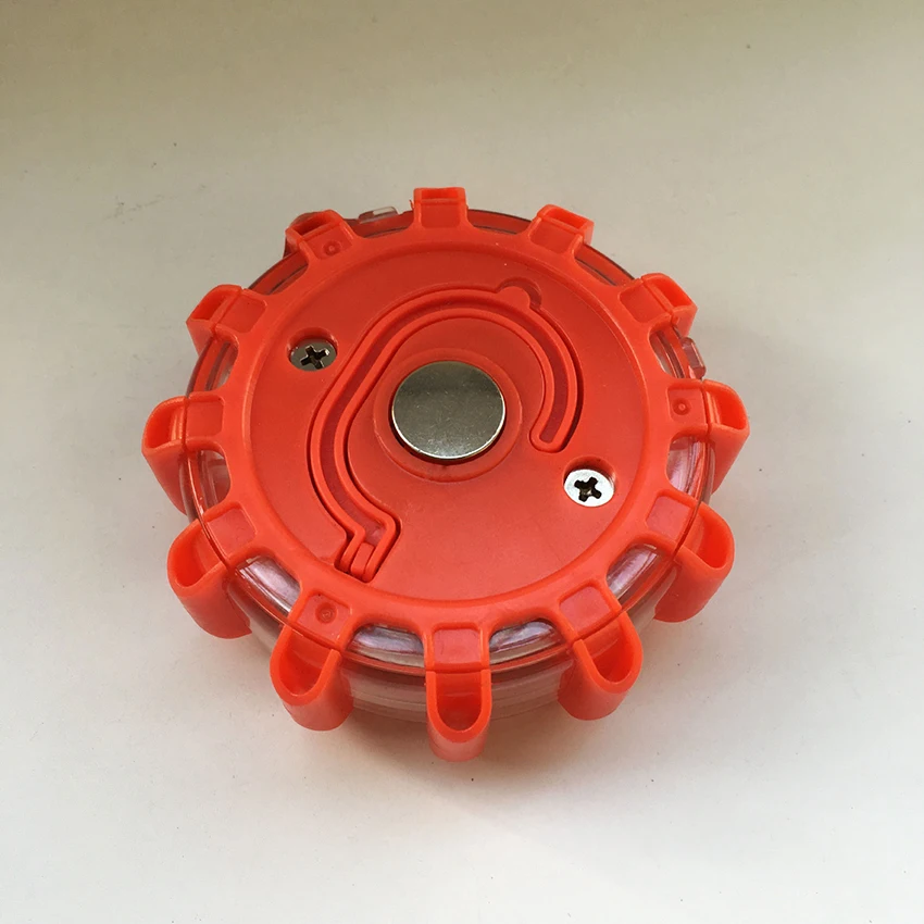 LED Emergency Flashing Light for Road, 9 Modes, Accident Warning Flares Light with Magnetic Base for Car Marine Vehicles