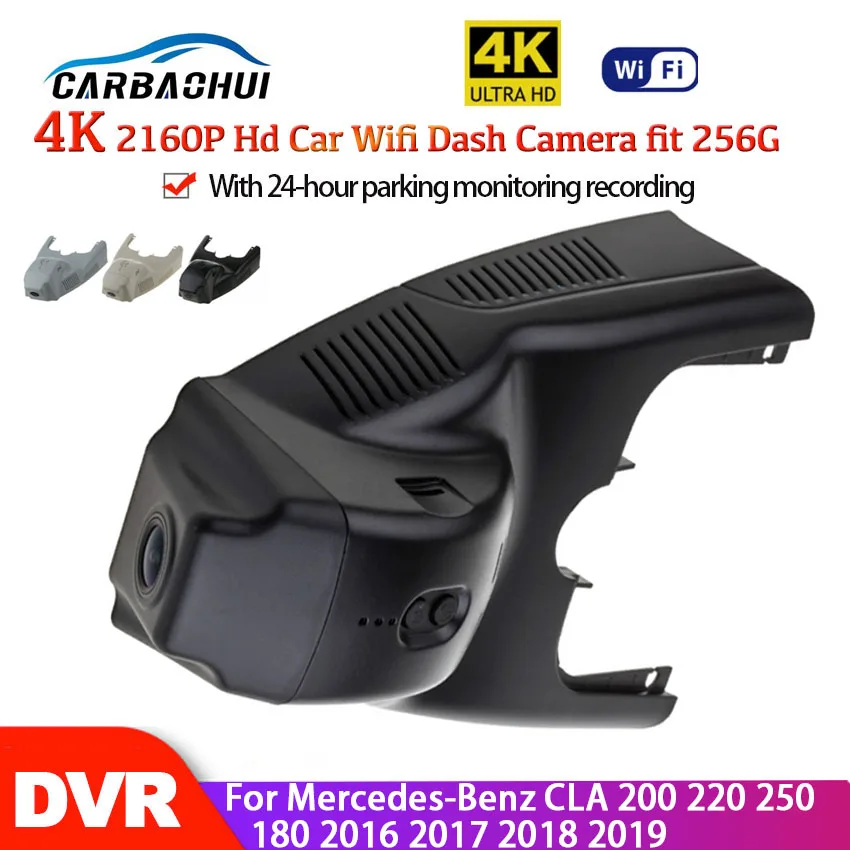 

New ! 4K Hidden HD 2160P Car DVR Wifi dash cam Camera For Mercedes-BenzCLA GLA 200 CLA200 A Class w176 A200 A180 A250 2013~2022