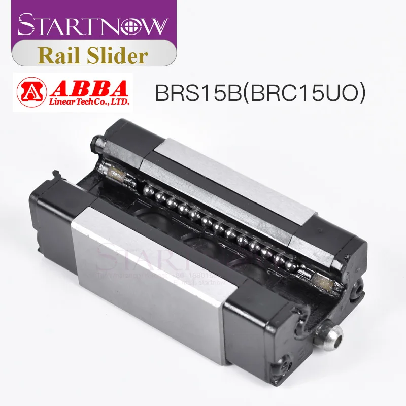 Startnow ABBA BRC15U0 BRS15B Slider Block Linear Rail Guide Bearing Original China Taiwan Rail Slider Block