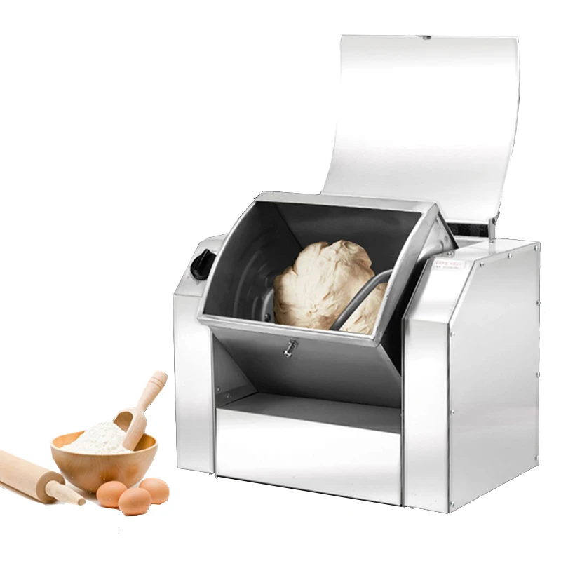 

Commercial Electric Dough Mixer 3KG/5KG/10KG Stainless Steel Bread Kneading Machine Automatic Flour Mixer Food Processor