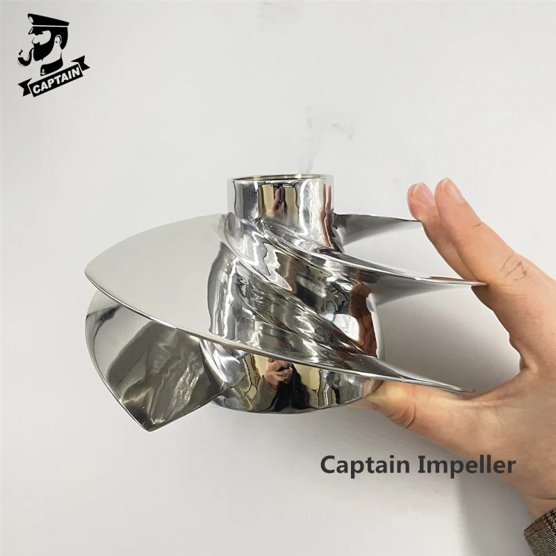 

Captain Jetski Impeller 267000951 Fit Seadoo BRP RXP-X 300 / RXT-X 300 / GTX LIMITED 300 161mm 4 Blades Polished